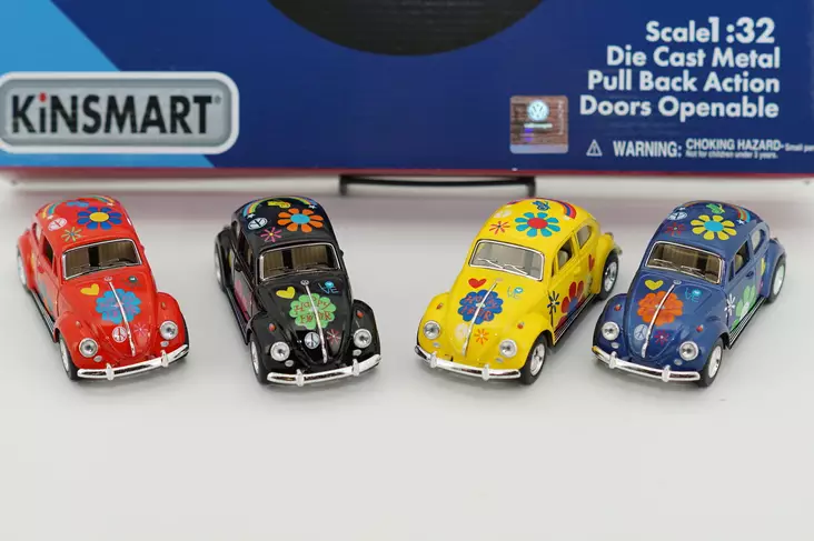 Metallinen VW Kupla -67, 1:32 - Lapsille - 6430018771106K - 1