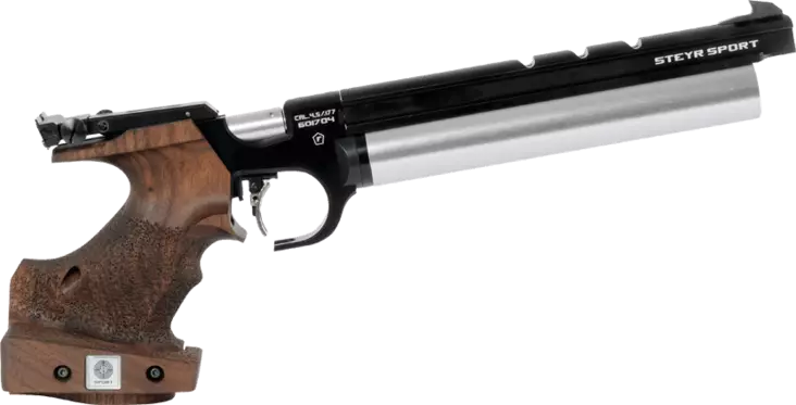 Steyr EVO-10 E Black Ilmapistooli - Paineilmatoimiset (PCP) - STEYR_LP10E_BLACK - 1