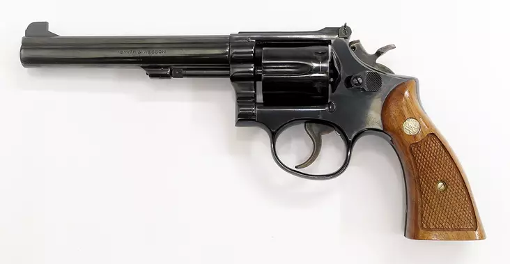 Smith & Wesson mod. 14-3 6" .38 Special revolveri - Käytetyt revolverit - SW-14-3-38special - 1