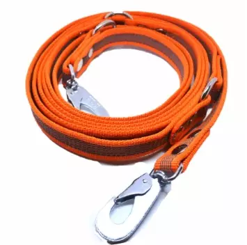 Nahka-Nasta Talutin Grip Oranssi - Kaulapannat - 506-oranssi-10m - 1