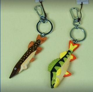 Kala aiheinen avaimenperä - Kalastajalle - 6430018771311AHVEN - 1