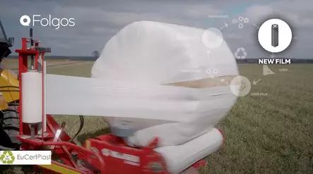 Käärintäkalvo ecoAgro 750mm vihreä - Käärintäkalvot ja Paalaustarvikkeet - GR750_ECOAGRO - 1