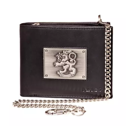 NK1917 Nahkalompakko ketjulla, Suomi-leijona - Lompakot & Korttikotelot - 41890R - 1