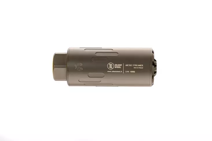 Silent Steel Micro Flow Streamer QD =C3=84=C3=A4nenvaimennin OD Vihre=C3=
=A4 - Äänenvaimentimet - MST556ODG-SS - 1