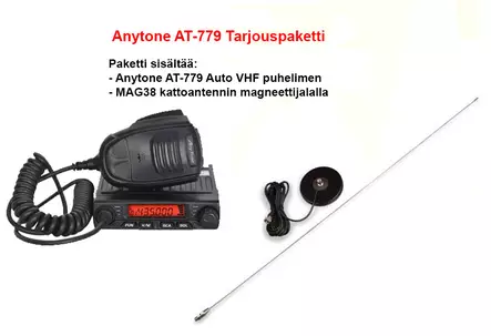 Anytone AT-779 tarjouspaketti auto vhf - Metsästys VHF - AT779-tarjouspkt - 7