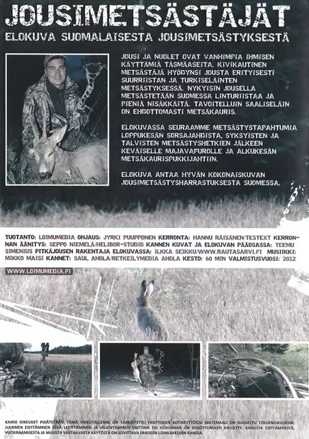 Jousimetsästäjät DVD - Metsästyselokuvat - jousimetsastajat - 2
