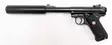 Ruger Mark IV Target .22LR pienoispistooli + äänenvaimennin - Käytetyt pistoolit - Ruger-MKVI-Target - 1