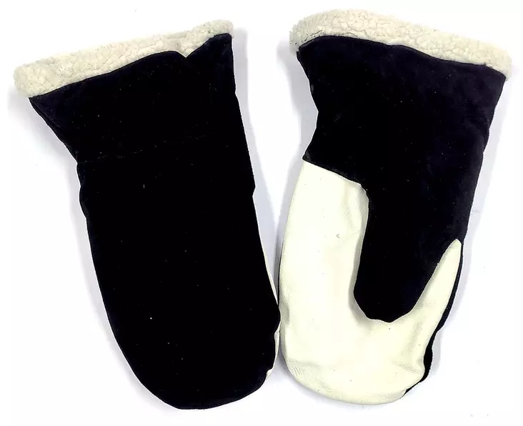 Kalakaveri Nahkakintaat vuorella - Talvi- ja lämpökäsineet - kalakaveri-kintaat - 1