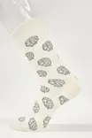 WOOLWEAR Merinovilla sukat no. 96 valkoinen lammaskuvio - Sukat - 5601131003011_35v - 1