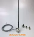 Optimizer-68 Tehoantenni + maatasopiuha - VHF-puhelimien antennit ja liittimet - OPTIMZER68-TNC-Y - 1
