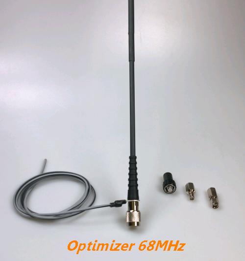 Optimizer-68 Tehoantenni + maatasopiuha - VHF-puhelimien antennit ja liittimet - OPTIMZER68-TNC-Y - 1